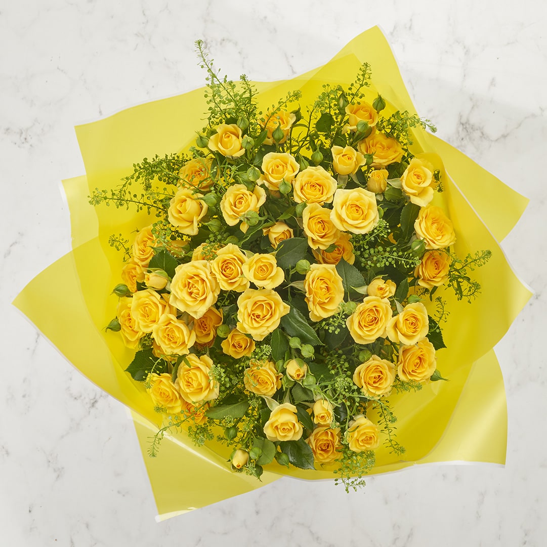 Yellow Spray Roses