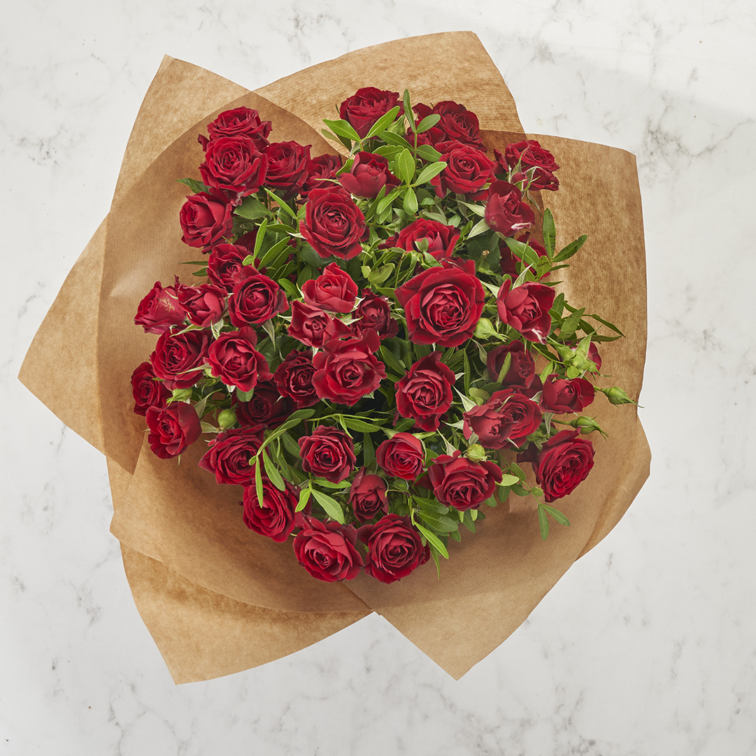 Red Rose Spray